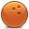 Bowling Orange Icon